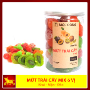 Mứt trái cây thập cẩm mix 6 vị hỗn hợp hộp 360gr - Quà Tết Tân Sửu 2021
