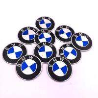 10 ชิ้น BMW อลูมิเนียมป้ายสติกเกอร์รูปลอกสำหรับรถจักรยานยนต์รถยนต์ตกแต่งฟรี