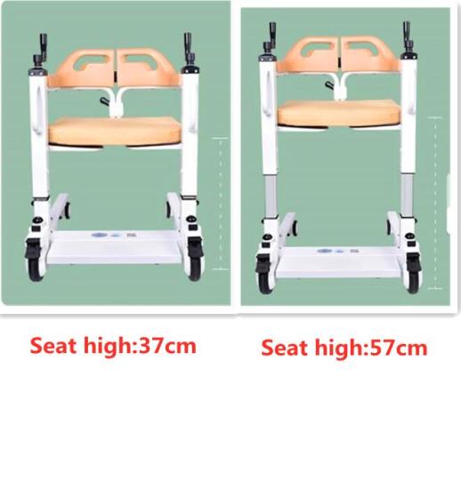 Hcmlc03 ghế nâng hạ bằng tay quay hỗ trợ đi tolet tắm rửa cho người già - ảnh sản phẩm 4