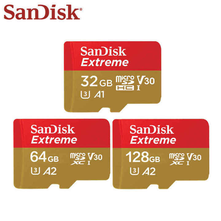 Thẻ Nhớ Microsdxc Sandisk Extreme Pro V30 A2 32Gb, 64Gb, 128Gb 170Mb/S -  Bảo Hành Chính Hãng 10 Năm (Đổi Mới 100%) | Lazada.Vn