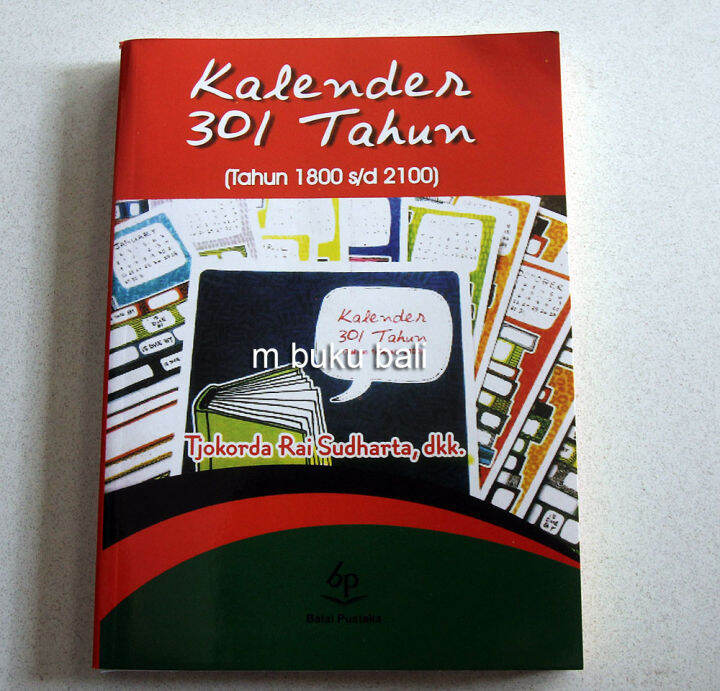 Kalender 301 Tahun ( tahun 1800 s/d 2100)  Lazada Indonesia