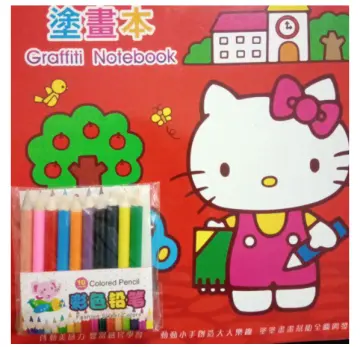 kertas mewarna kanak-kanak hello kitty