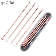 myyeah 4 Cái bộ Rosegold Đôi Đã Kết Thúc Mụn Kim