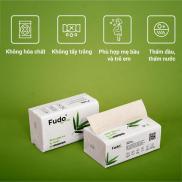 Khăn giấy tre Fudo - 1 gói giấy rút - Giấy ăn Fudo 100% bột tre