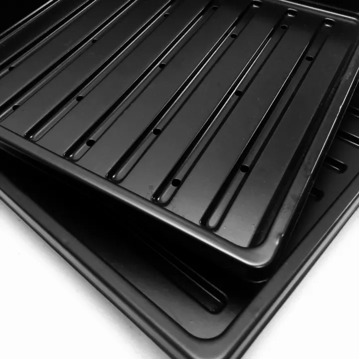 2 Pieces Microgreens Tray 10x10 inches (With and without holes) | Lazada PH