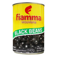 Fiamma  Black Beans  400g ไฟมมาถั่วดำในน้ำเกลือ ขนาด 400 กรัม (2989)