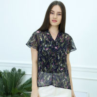 VERONIQA Blouse AM-B804 BY AMILA ชิฟฟอนอังโกร่า IGPU21-3