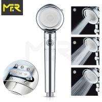 Mr.R shower head หัวฝักบัวอาบน้ำแรงดันสูง ประหยัดน้ำ ฝักบัวอาบน้ำ ฝักบัวน้ำแรง ฝักบัวแรงดันสามโหมดแรงดันหัวฝักบัว สืโครเมี่ยม SPA