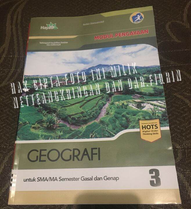 LKS Geografi Kelas 12 SMA MA Semester 1 And 2 K13 Rev 2018 Hayati ...