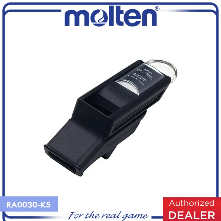 Molten VALKEEN RA0030-KS Football Referee Whistle With Grip - Made In Japan