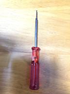 Cây tua vít  tô vít  mở ốc lục giác size 1.5mm màu đỏ D702A bằng thép cứng thumbnail