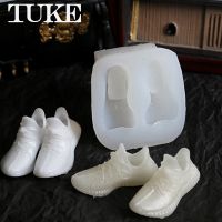 TUKE Shoe Shaped Silicone Mold Cake Decoration Fondant Cake 3D Mold Food Grade