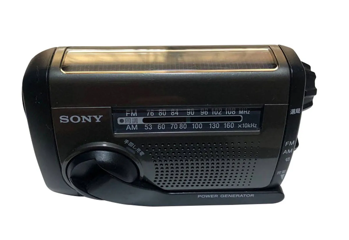お買い得 SONY 手回し充電対応 ポータブルラジオ FM/AM/ワイドFM Fcu8g