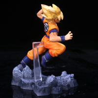 Model SON Gokuu Dbz Super Saiyan Soul x Soul Son Gokou PVC Figure Model 10-12 cm.