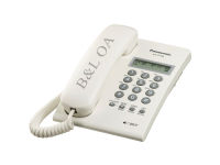 Panasonic Telephone CALLER ID มีจอโชว์เบอร์รุ่น KX-T7703X/XB (สีขาว/สีดำ)