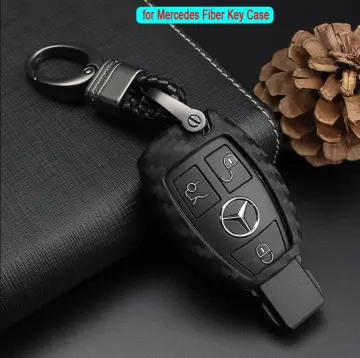 silicone key fob case cover skin wallet protect for mercedes benz w214 w211  A180 A200 A260 A Classe two 2 buttons remote keyless