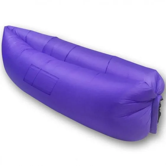Banana Bed Inflatable Sleeping Bag Folding Sofa and Bed Outdoor Camping