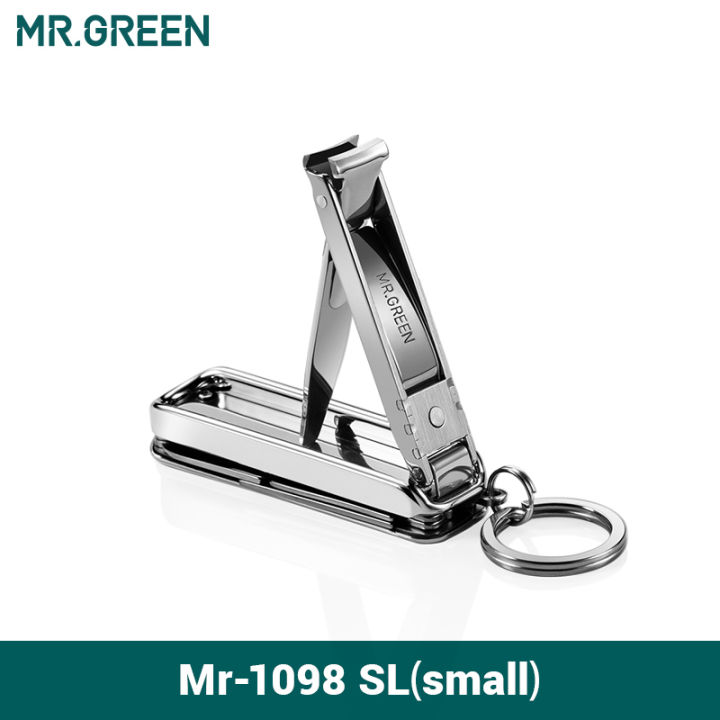 mr-green-multifunctional-nail-clipperสแตนเลสหกฟังก์ชั่นตะไบเล็บที่เปิดขวดกรรไกรขนาดเล็กกรรไกรตัดเล็บ