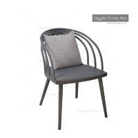 Outdoor Chair เก้าอี้สนาม เก้าอี้ทานข้าว เก้าอี้อเนกประสงค์ เฟอร์นิเจอร์ เก้าอี้กลางแจ้ง