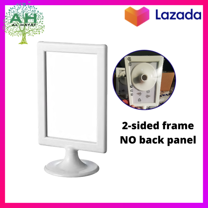 2sided Picture Frame NO Panel Polyesterene Plastic Perfect