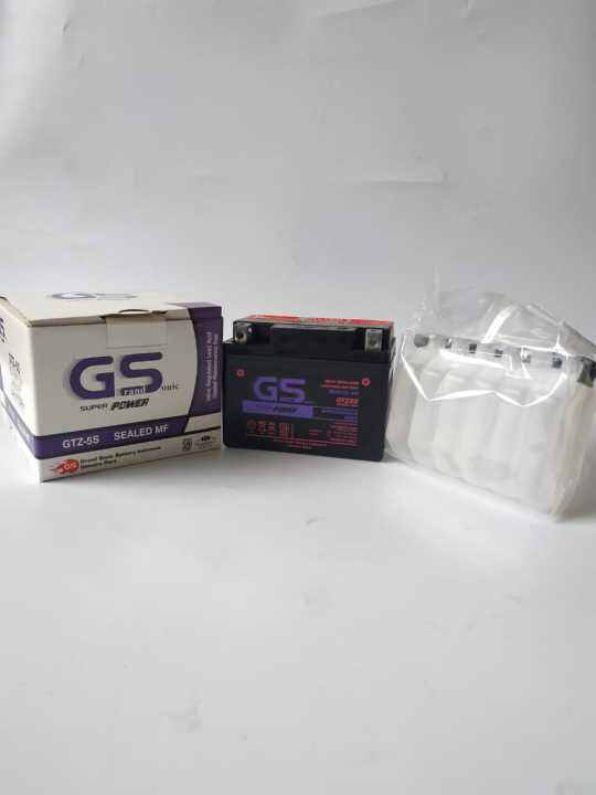 Aki Motor GTZ5S Merk Gs Grand Sonic | Lazada Indonesia