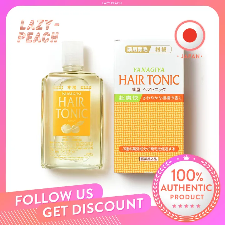 Exp 2024-2025) YANAGIYA Hair Medicated Hair Growth Tonic (Citrus) 240ml ( Japan Version) | Haircare | Lazada Singapore Exp 2024-2025) YANAGIYA Hair Medicated Hair Growth Tonic (Citrus) 240ml ( Japan Version) | Haircare | Lazada Singapore