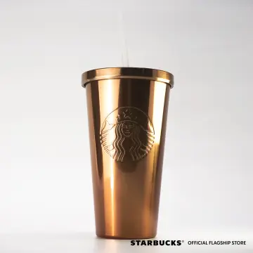 New Starbucks 2022 Spring Copper Stainless Steel 12oz Tumbler for