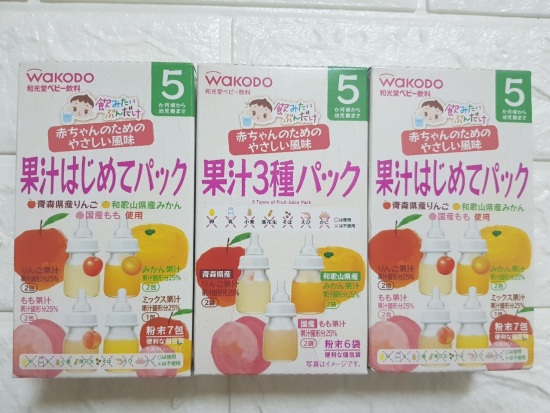 Hcmbột trà hoa quả wakodo cho bé từ - ảnh sản phẩm 3
