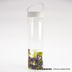 Starbucks You Are Here Collection 18.5 Oz Glass Water Bottle Las Vegas