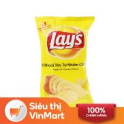 Siêu thị VinMart - Snack khai tây vị khoai tây tự nhiên Classic Lay s gói