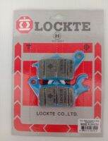 ผ้าเบรคหน้า LOCKTE ผ้าเบรค ผ้าดิสเบรค สำหรับ WAVE110i ,WAVE125i ผ้าใบเบรคD จำนวน 1คู่ รุ่น: WAVE110-LCZ-I