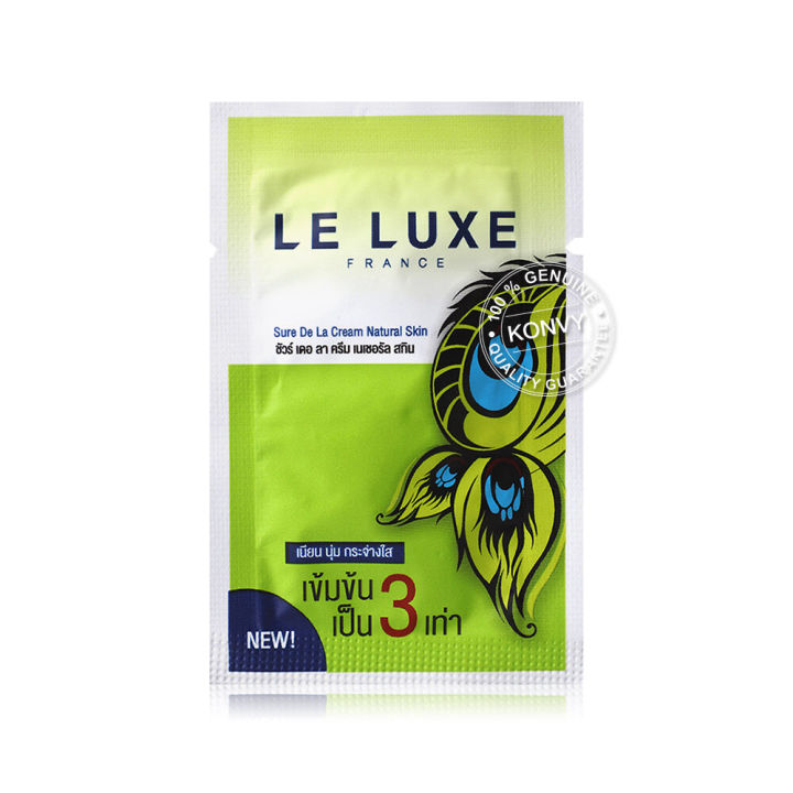 le-luxe-france-sure-de-la-cream-3-ml-ชัวร์-เดอ-ลา-ครีม-3กรัม-x-6ซอง