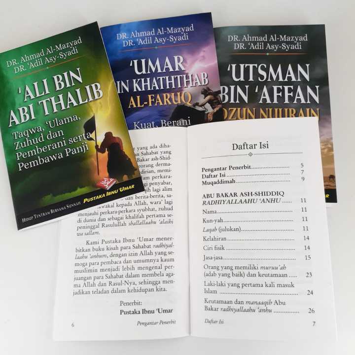 Buku Serial Khulafa Ar Rasyidin Abu Bakar Ash Shiddiq Umar Bin