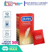 HCMBao cao su Durex Fetherlite 12 bao hộp