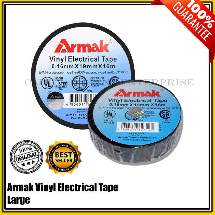 Armak Vinyl Electrical Tape Large (10pcs) | Lazada PH