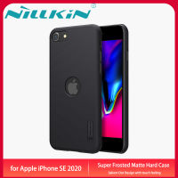 Original Nillkin กระเป๋า เคส เคสโทรศัพท์ เคสแข็ง กระเป๋าใส่มือถือ Apple iPhone SE 2020 Case Super Frosted Shield Hardcase Matte Back Cover Casing with Logo Cutout