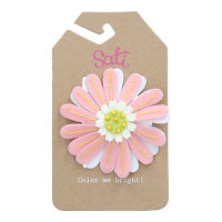 SATI-กิ๊บหนีบผม-SK. PINK FLOWER CLIP-FCF085