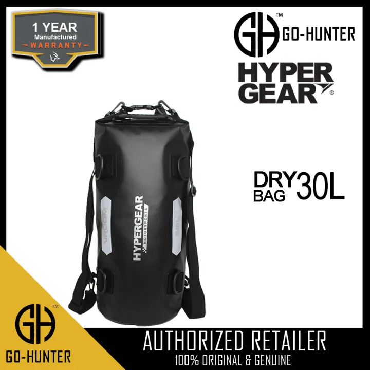 [PRE ORDER] Hypergear Dry Bag Vroom 30L IPX6 Waterproof with Strap