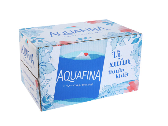 Hcmthùng 24 chai nước tinh khiết aquafina 500ml -bh chú hoài - ảnh sản phẩm 4