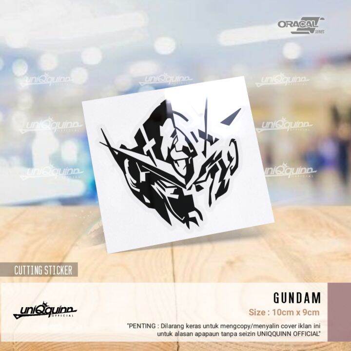 Uq Sticker UQ Cutting Sticker Gundam | Stiker Gundam | Gunpla 01 | Stiker Robot ...