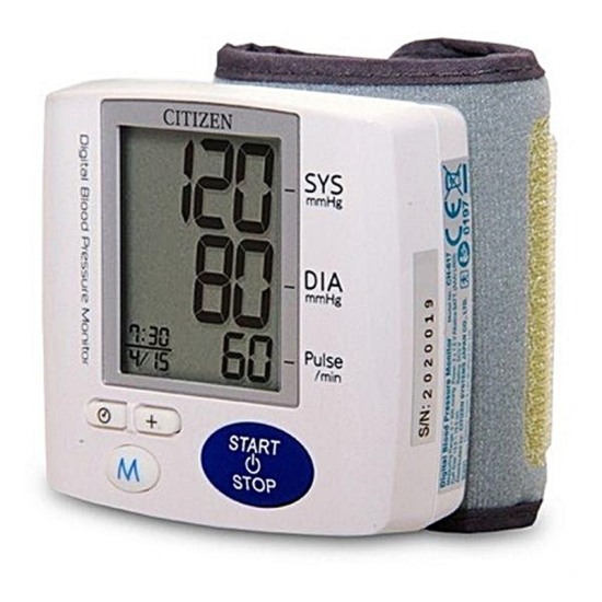 Máy đo huyết áp cổ tay điện tử citizench617 - đo huyết áp cao thấp - ảnh sản phẩm 3