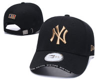 หมวกเบสบอล2023ของแท้ของแท้แฟชั่นหมวกลำลองยอดนิยมหมวกตกปลากระบังแสง-New York Yankees คลาสสิก NYหมวกโลโก้เย็บปักถักร้อยผ้าฝ้ายหมวกเบสบอลหมวกสำ