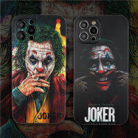 Art joker trendy personality Right-angle side iphone case 14 13 12 pro max phone case 11 promax mobile soft shell phone case Fashion newest iphone For girls man soft case ins Hot Matte