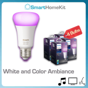 Combo Philips Hue White and Color Ambiance 4 bulb No Box Taken from