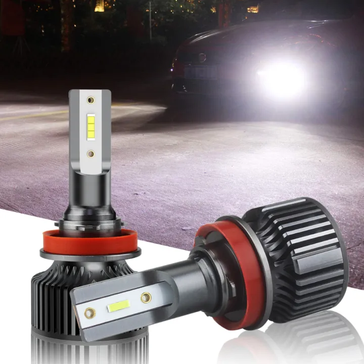 Pack of 2)Super Bright H3 H10 H11 H8 H16 9006 HB4 LED Fog Light Bulbs Car  Driving Lamp 6000K (White)  Lazada PH