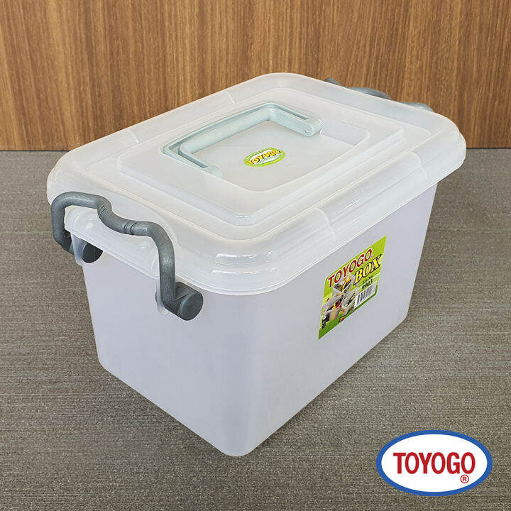 TOYOGO 9903/4/5 Storage Box with Lid (6L/12L/20L) | Lazada