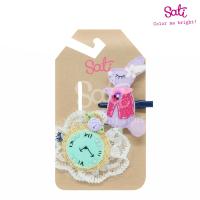 Sati - กิ๊บหนีบผม - ML. Bunny &amp; O Clock Alligator Clip FCA081