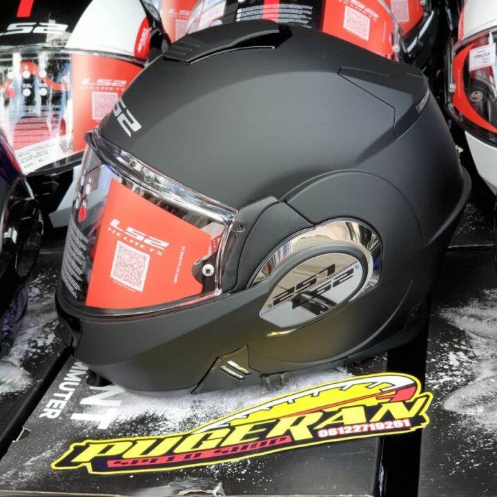 HELM LS2 FF399 VALIANT MATT BLACK Lazada Indonesia