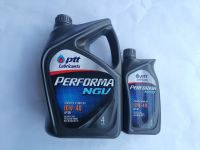 น้ำมันเครื่อง PTT PERFORMA NGV 10W-40 ปตท ขนาด5 ลิตร [4+1ลิตร]