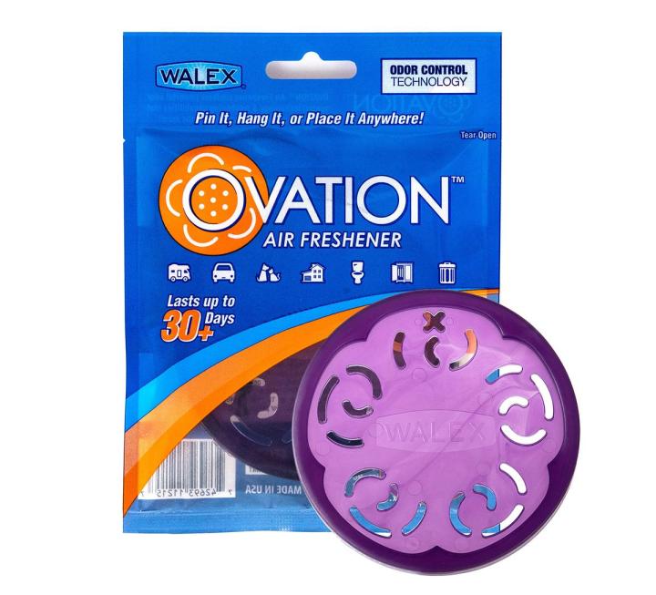 walex-ovation-air-freshner-lavender-ปักหมุดแขวนไว้ได้ทุกที่-ห้อยไว้-มีสายคล้องให้-วางไว้โดยวางไว้โดย-ไม่ต้องแกะห่อ